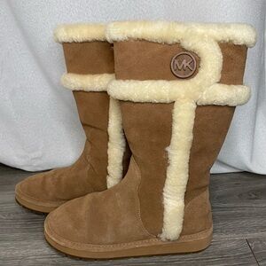 Women's Michael Kors Shearling Lined Boots Size 7